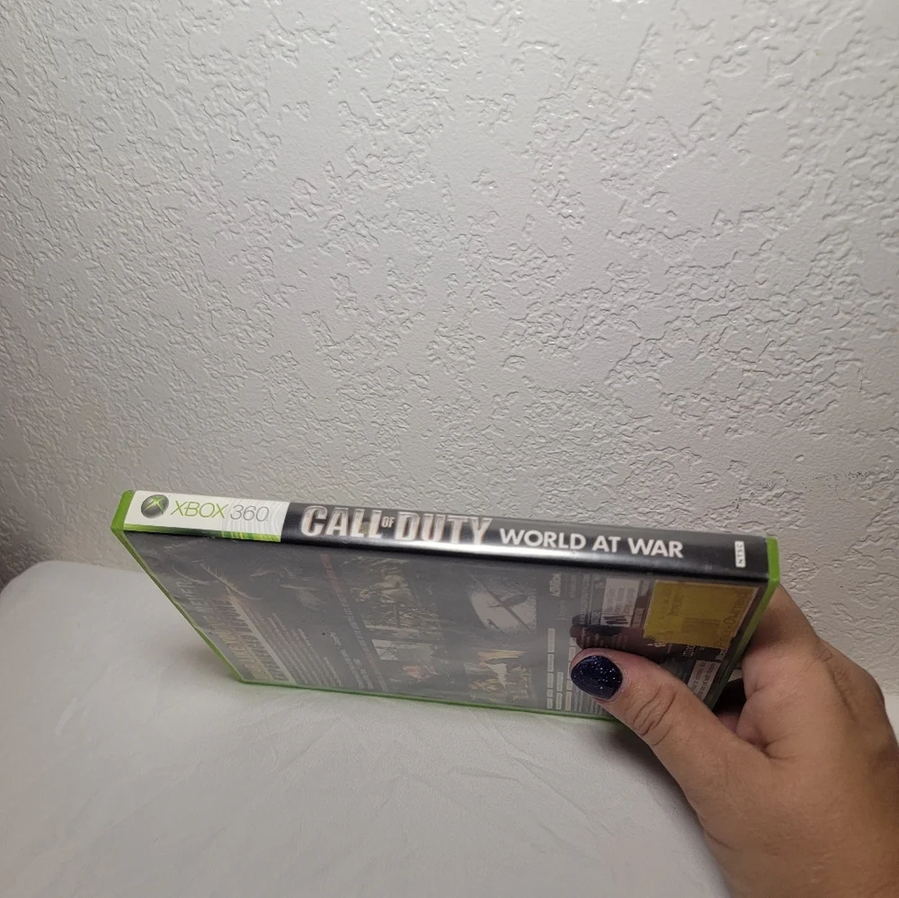 Call of Duty World at War Microsoft Xbox 360 With Manual TESTED